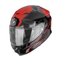 Scorpion EXO-GT SP AIR Carbon Atlas Helm schwarz/rot