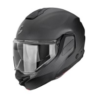 Scorpion EXO-TECH 2 Carbon Solid Klapp-Helm schwarz matt