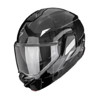 Scorpion EXO-TECH 2 Carbon Viator schwarz/silber Klapp-Helm