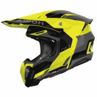 Airoh Twist 3 Fancy Schwarz/Grau/fluo-Gelb Motocross / Enduro Helm