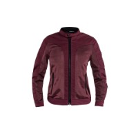 John Doe Aero Mesh Jacket Women Bordeaux Jacke Sommer
