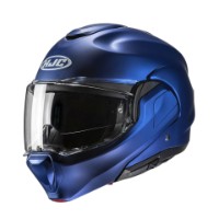 HJC F100 Klapp-Helm matt-blau