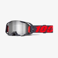 100% Goggle ARmatic Turo  / Silver Mirror Lens Glas: silber verspiegelt