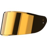 LS2 FF807 Dragon Carbon Visier gold verspiegelt