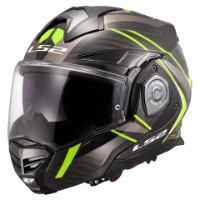 LS2 FF901 Advant X Carbon 06 Future 2 H-V Yellow Klapp-Helm