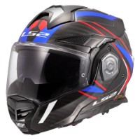 LS2 FF901 Advant X Carbon 06 Future 2 weiss/blau Klapp-Helm