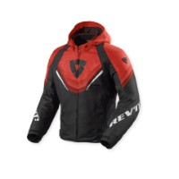 Revit Quantum 3 H2O Jacke wasserdicht schwarz/rot