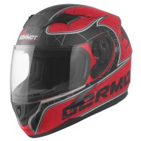 Germot GM 420 Junior child helmet matt-red/black