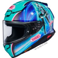 Shoei NXR 2 Hatsune Miku TC-4 Sport Helm