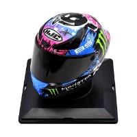 HJC Rpha Miniatur Quartararo Le Mans Special 2024 Replica Helm (Standmodell)