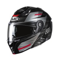 HJC i91 Dusk MC-1 Klapp-Helm rot