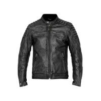 John Doe Storm Lederjacke Black schwarz