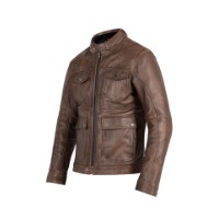 John Doe Drifter Lederjacke braun