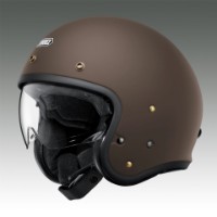 Shoei J.O 2 / JO 2 Jet Helm Off matt braun