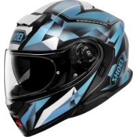 Shoei Neotec 3 Fragments TC-2 Klapp-Helm schwarz/blau/weiss
