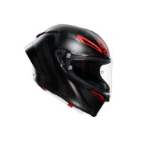 AGV Pista GP RR Intrepido Helm E2206 schwarz/rot