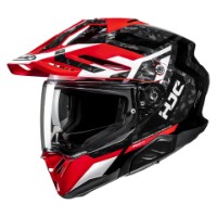 HJC RPHA 60 Dakar MC-1 rot Adventure Helm mit Sonnenblende