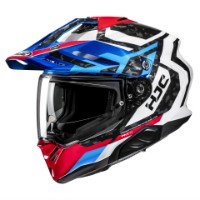 HJC RPHA 60 Dakar MC-21 blau/rot Adventure Helm mit Sonnenblende