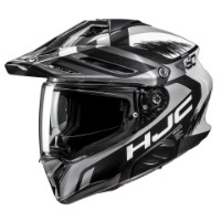 HJC RPHA 60 Quid MC-5 schwarz/weiss Adventure Helm mit Sonnenblende