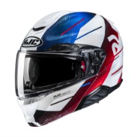 HJC Rpha 91 Blat MC-21 Klapp-Helm blau/schwarz mit Sonnenblende