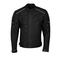 Rusty Stitches Romeo Textil Jacke schwarz