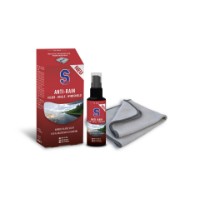 S100 Anti-Rain Spray 100 ml mit Tuch für Visiere und Scheiben