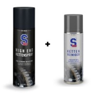 S100 High End maintenance set (High End Chain spray + Chain Cleaner Power Gel)