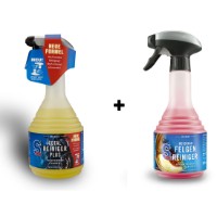 S100 motorcycle cleaning kit (S100 Total Cleaner+ & S100 Motorcycle rim cleaner)