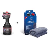 S100 Motorbike Rapid Wax 500ml + 1 x S100 Microfibre cloth Set (S100 Motorbike Rapid Wax + S100 Microfibre cloth)