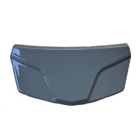 Schuberth S3 Visier / Kinn Belüftung Abdeckung vorn Concrete Grey / Concrete grau