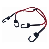 Toso Gummi Spanngurt X-Strap für Motorrad Touren Gepäck 75cm