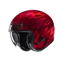 HJC V31 Firo MC-1 rot Jet-Helm
