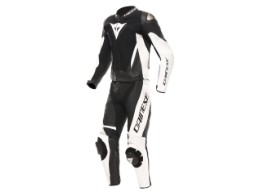 Dainese Demon Sprint 2-piece leathersuit black/white/white