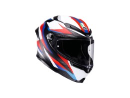 Agv K6 S Timewrap matt-black/red/blue helmet