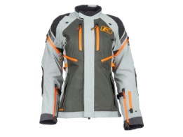 Klim Artemis GTX Gore-Tex Lady Jacket Asphalt - Ember Orange 2-Layer waterproof
