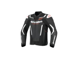 Alpinestars GP Force V2 leather jacket black/white