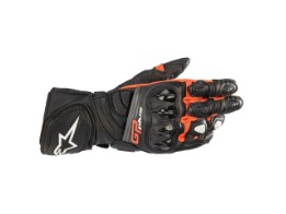 Alpinestars GP Plus R2 glove Handschuhe schwarz/neon-rot