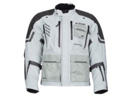 Klim Carlsbad GTX Gore-Tex Jacke High Rise - Asphalt gray waterproof