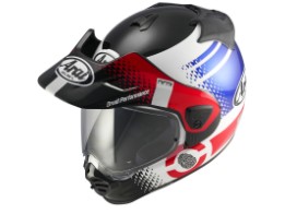 Arai Tour-X5 Print Multicolor Adventure Helm white/blue/red/black
