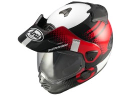 Arai Tour-X5 Print red Adventure Helmet