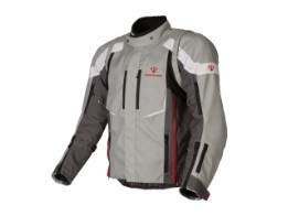 Stadler Transformer Jacke für Enduro / Offroad grau/weiß/rot Sommer
