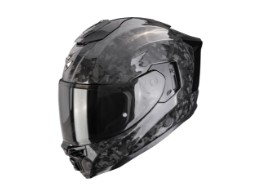 Scorpion EXO-1500 Carbon Air Onyx Solid black glossy