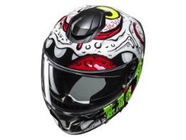 HJC C71 Squeeze MC-41 helmet with sun visor