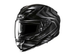 HJC F71 Carbon Nevio Motorrad Helm MC-5 schwarz