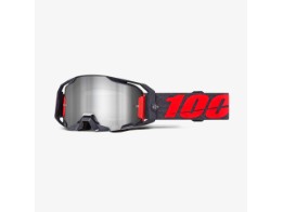 100% Goggle ARmatic Turo  / Silver Mirror Lens Glas: silber verspiegelt