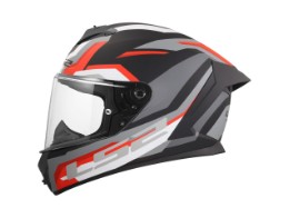 LS2 FF820 Rapid 3 Hyper matt black / red full-face helmet motorcycle