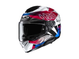 HJC RPHA 72 Goldy MC-21 Integral Helm mit Sonnenblende