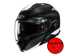 HJC RPHA 91 Carbon Noela MC-5 Klapp-Helm schwarz mit SMART HJC 11B gratis