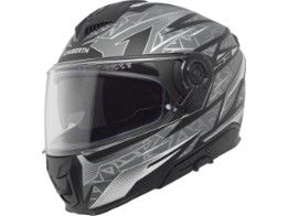 Schuberth S3 Thunder Grey Integral Helm mit Sonnenblende