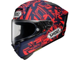 Shoei X-SPR Pro Dazzle TC-10 Helm blau/rot